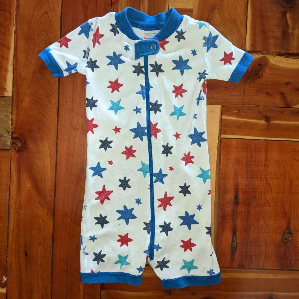Hanna Andersson short johns romper pajamas